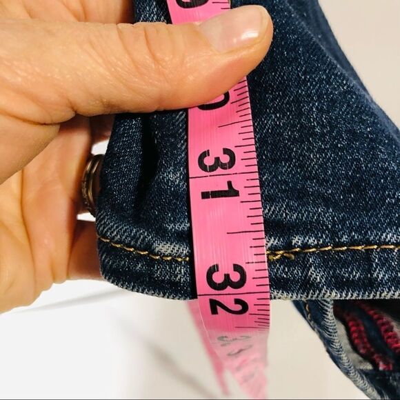 Louise Phillipe LP Jeans Cast & Riveted Sundance Fit Mid Rise Straight Jeans - Picture 9 of 15